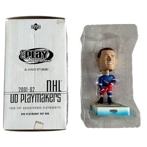 Vintage Y2K 2001-02‎ UD Playmakers Eric Lindros Bobble Head NHL New York Rangers